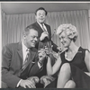 Tom Ewell, Jan Sterling and unidentified in the 1959 tour of the stage production The Gazebo