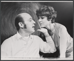 Adele Mailer [right] and unidentified in the stage production Geese