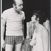 Adele Mailer [right] and unidentified in the stage production Geese