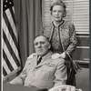 William Bendix and Ann Harding in the stage production General Seeger