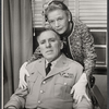 William Bendix and Ann Harding in the stage production General Seeger