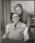 William Bendix and Ann Harding in the stage production General Seeger