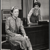 Ann Harding and Dolores Sutton in the stage production General Seeger