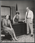 Ann Harding, Dolores Sutton and William Bendix in the stage production General Seeger