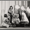 Esther Sutherland [center] and unidentified others in the stage production Get On Board the Jazz Train