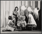 Esther Sutherland [center] and unidentified others in the stage production Get On Board the Jazz Train