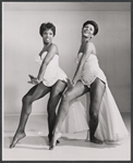 Thelma Oliver and Helen Haynes in the stage revue Get on Board--The Jazz Train