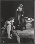 Douglas Campbell and Fredric March in the stage production Gideon