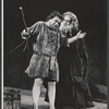 Douglas Campbell and Fredric March in the stage production Gideon