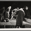 Fredric March [far right] and unidentified others in the stage production Gideon