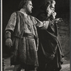 Douglas Campbell and Fredric March in the stage production Gideon