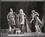 Douglas Campbell [at left] and unidentified others in the stage production Gideon