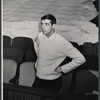 Joe Layton in rehearsal for the stage production The Girl Who Came to Supper