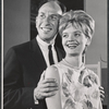 Jose Ferrer and Florence Henderson in rehearsal for the stage production The Girl Who Came to Supper