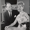 Jose Ferrer and Florence Henderson in rehearsal for the stage production The Girl Who Came to Supper