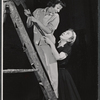 Imogene Coca and Dorothy Gish in rehearsal for the stage production The Girls in 509