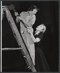 Imogene Coca and Dorothy Gish in rehearsal for the stage production The Girls in 509