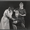 Imogene Coca, King Donovan, and Peggy Wood in rehearsal for the stage production The Girls in 509