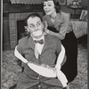 King Donovan and Imogene Coca in the stage production The Girls in 509