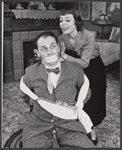 King Donovan and Imogene Coca in the stage production The Girls in 509