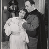 Imogene Coca and King Donovan in the stage production The Girls in 509