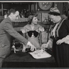 King Donovan, Imogene Coca, and Peggy Wood in the stage production The Girls in 509