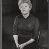 Shelley Winters in rehearsal for the stage production Girls of Summer