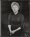 Shelley Winters in rehearsal for the stage production Girls of Summer
