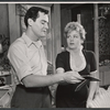 Larry Storch and Shelley Winters in the stage production Girls of Summer