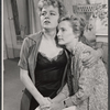 Shelley Winters and Lenka Peterson in the stage production Girls of Summer