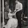 Lenka Peterson and Pat Hingle in the stage production Girls of Summer
