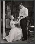 Lenka Peterson and Pat Hingle in the stage production Girls of Summer