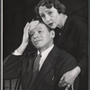 Mike Kellin and Fay Compton in rehearsal for the stage production God and Kate Murphy