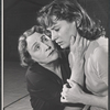 Fay Compton and Lois Nettleton in rehearsal for the stage production God and Kate Murphy