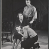 Lois Nettleton, Fay Compton, and Larry Hagman in rehearsal for the stage production God and Kate Murphy