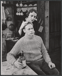 Fay Compton and Mike Kellin in the stage production God and Kate Murphy
