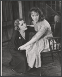 Fay Compton and Lois Nettleton in the stage production God and Kate Murphy