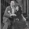 Mike Kellin and Lois Nettleton in the stage production God and Kate Murphy
