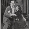 Mike Kellin and Lois Nettleton in the stage production God and Kate Murphy