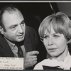 Hy Anzell and Natalie Priest in the stage production God Bless You, Harold Fineberg