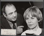 Hy Anzell and Natalie Priest in the stage production God Bless You, Harold Fineberg