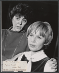 Sylvia Gassell and Natalie Priest in the stage production God Bless You, Harold Fineberg