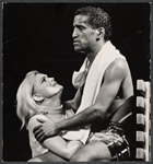 Paula Wayne and Sammy Davis, Jr. in the stage production Golden Boy