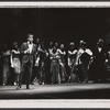 Sammy Davis, Jr. and company in the stage production Golden Boy