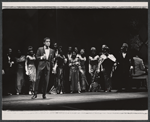 Sammy Davis, Jr. and company in the stage production Golden Boy