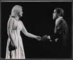 Paula Wayne and Sammy Davis, Jr. in the stage production Golden Boy