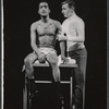 Sammy Davis, Jr. and Charles Welch in the stage production Golden Boy