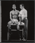 Sammy Davis, Jr. and Charles Welch in the stage production Golden Boy