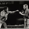 Sammy Davis, Jr. and Kenneth Tobey in the stage production Golden Boy