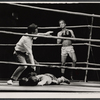 Sammy Davis, Jr. and unidentified actors in the stage production Golden Boy